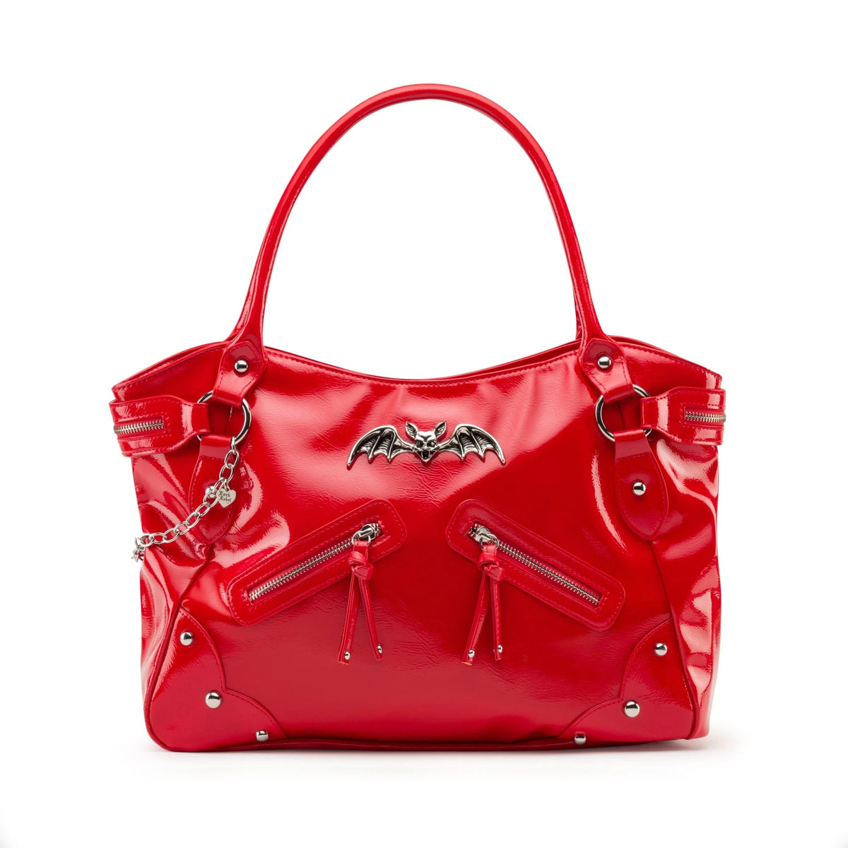 RockRebel Lilith Tote Bag in Red