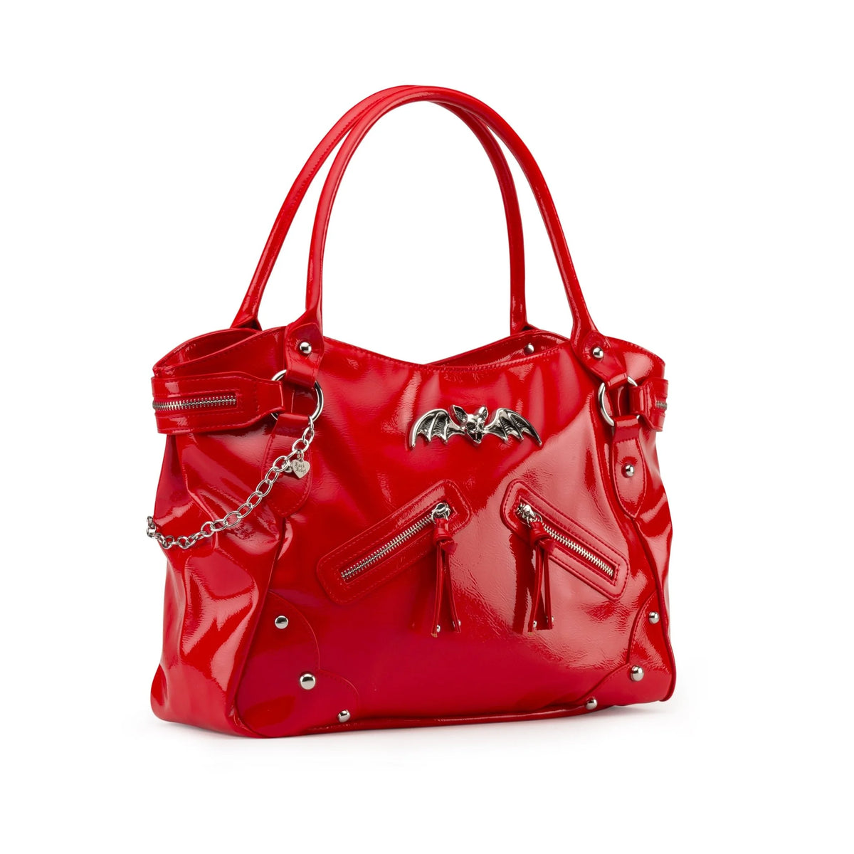 RockRebel Lilith Tote Bag in Red