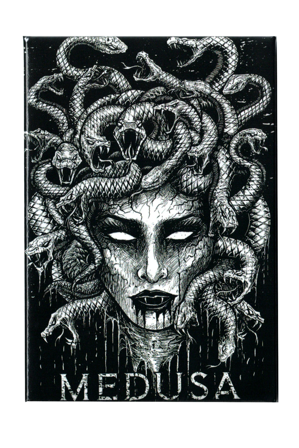 Macabre Metal Magnet- Medusa