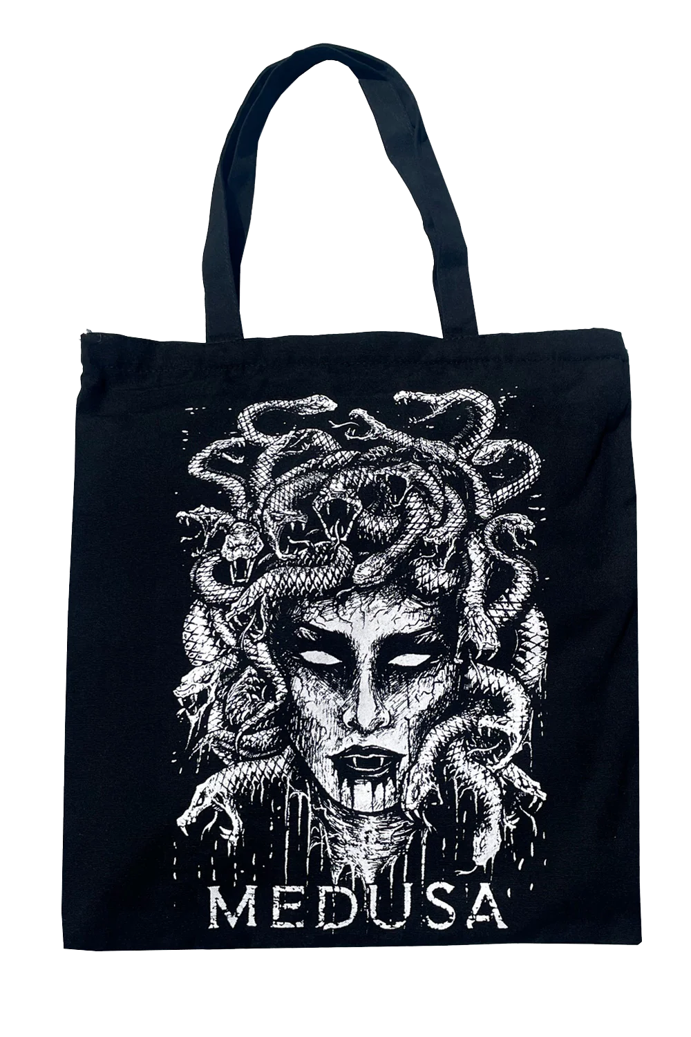 Medusa Zipper Tote Bag