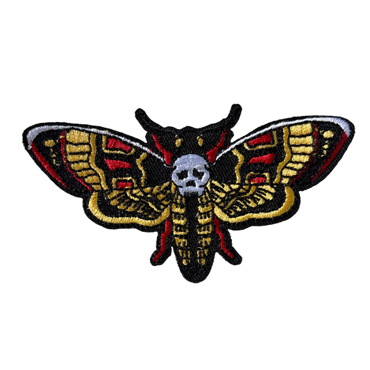 Gold Skeleton Death Moth