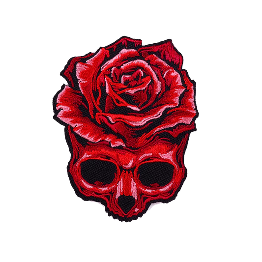 Rose Skull Patch