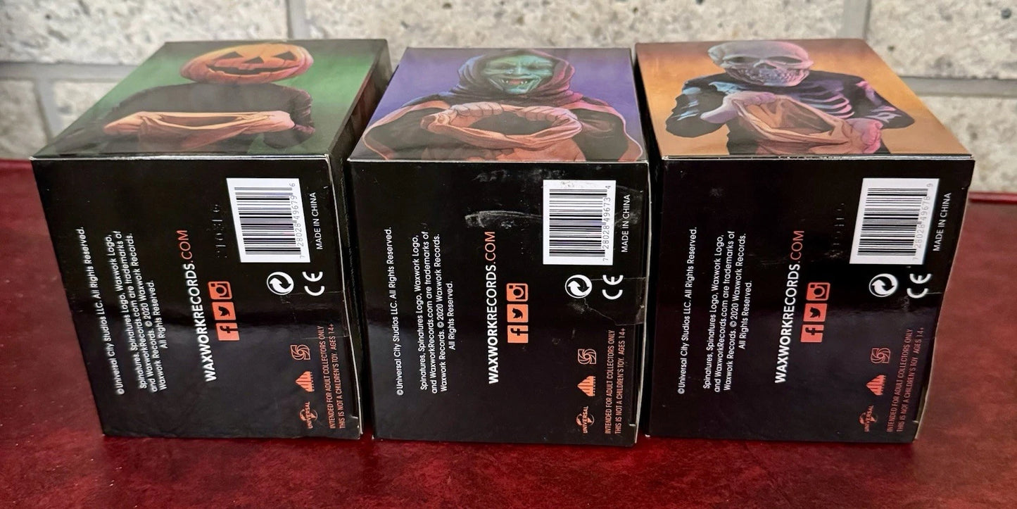 Halloween III Season Of The Witch: Waxwork Spinature Vinyl Figure Set Of 3