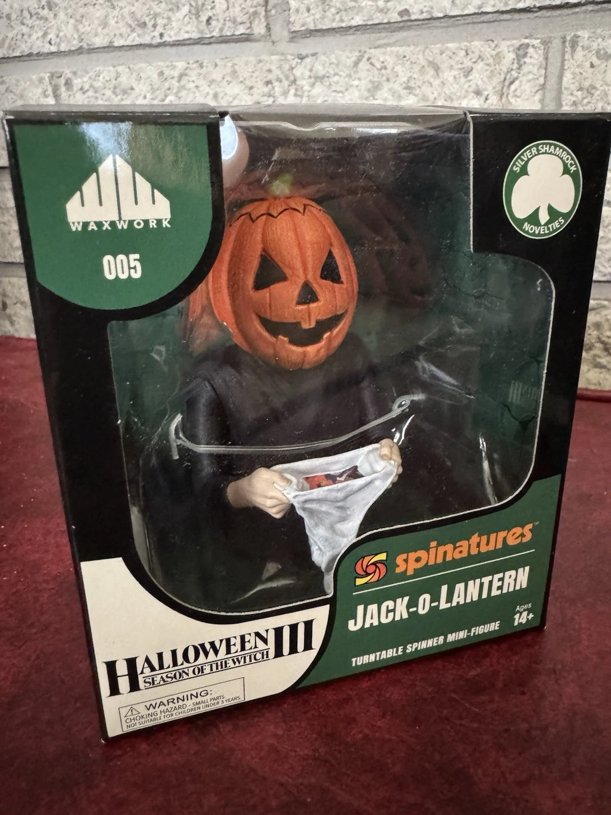 Halloween III Season Of The Witch: Waxwork Spinature Vinyl Figure Set Of 3