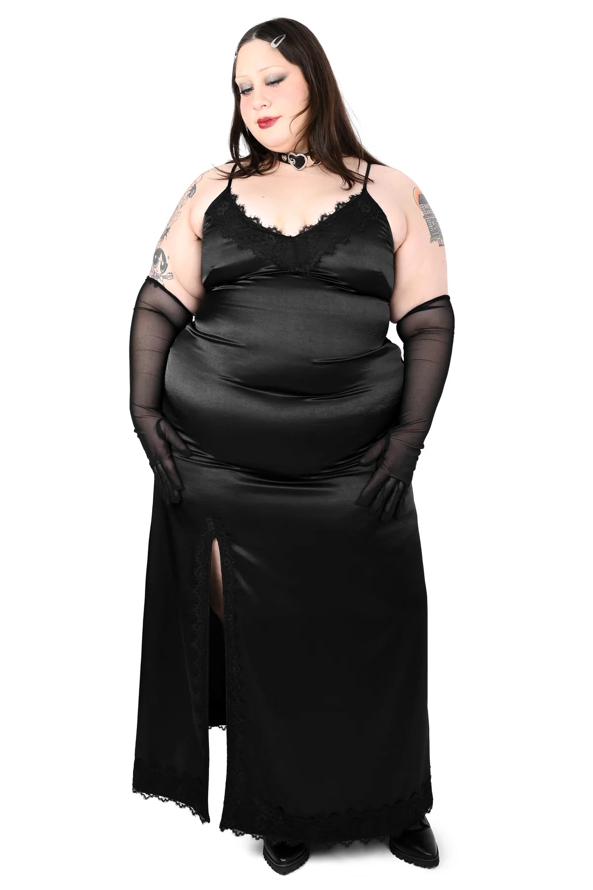 Foxblood Sasha Maxi Slip Dress