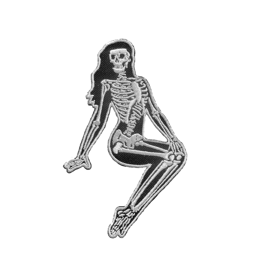 Skelli Girl Sitting Patch