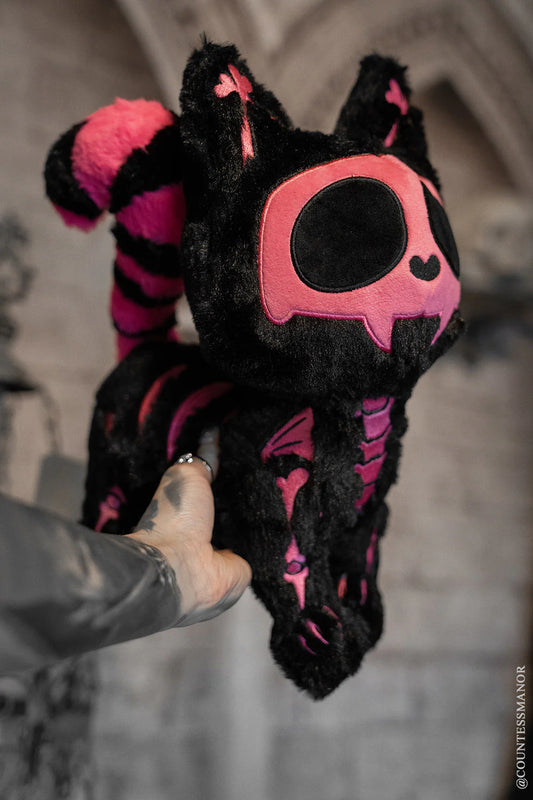 Skelekitty Plush Toy [Pink Bones Limited Edition]