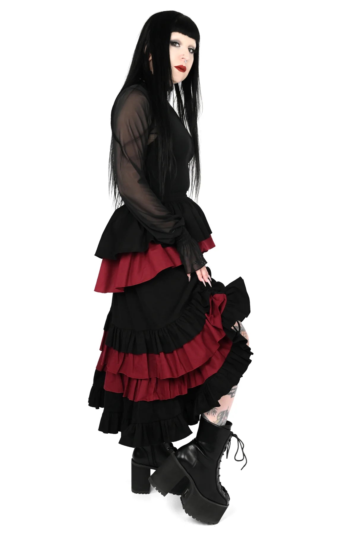 FOXBLOOD Valentina Maxi Skirt