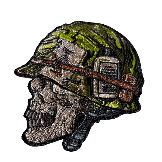 Military Tactical Skull Patch Velcro