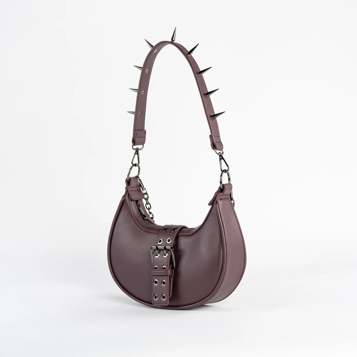 Wicked Misfit Chain and Spikes Handbag/Shoulder Bag
