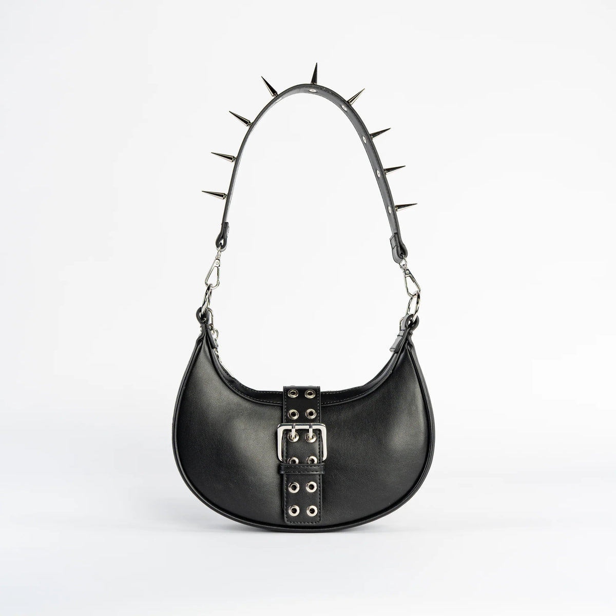 Wicked Misfit Chain and Spikes Handbag/Shoulder Bag