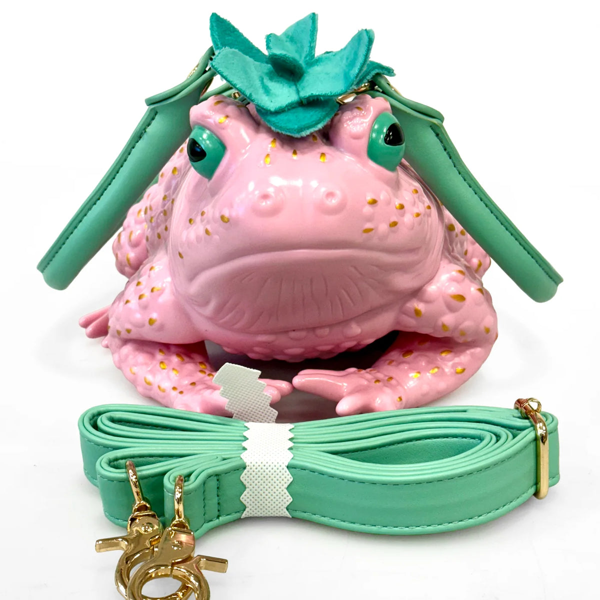 WINDY WILLOWS Pink Strawberry Toad Bag