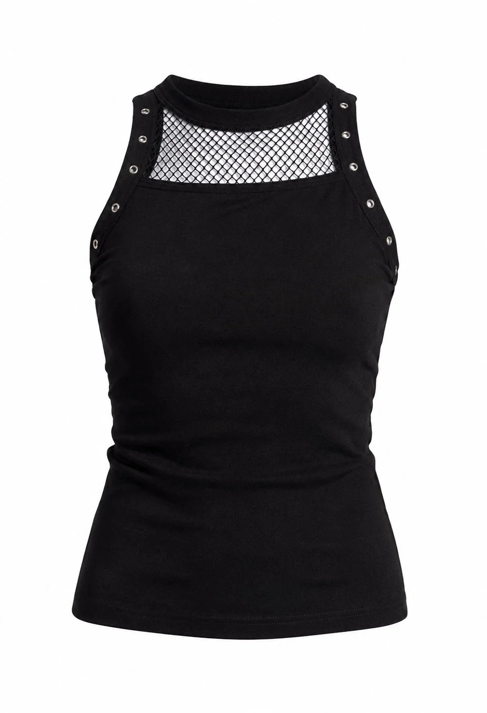 Lunar Eclipse Eyelet Tank Top