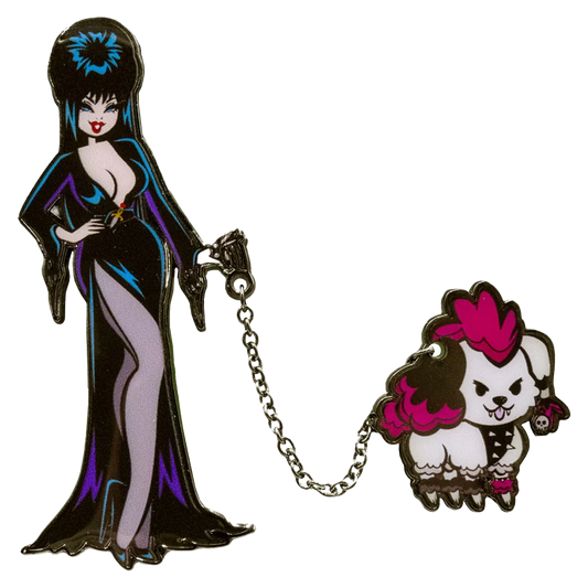 Elvira Walking Gonk Enamel Pin Set