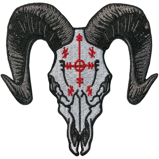 Voodoo Goat Skull Patch