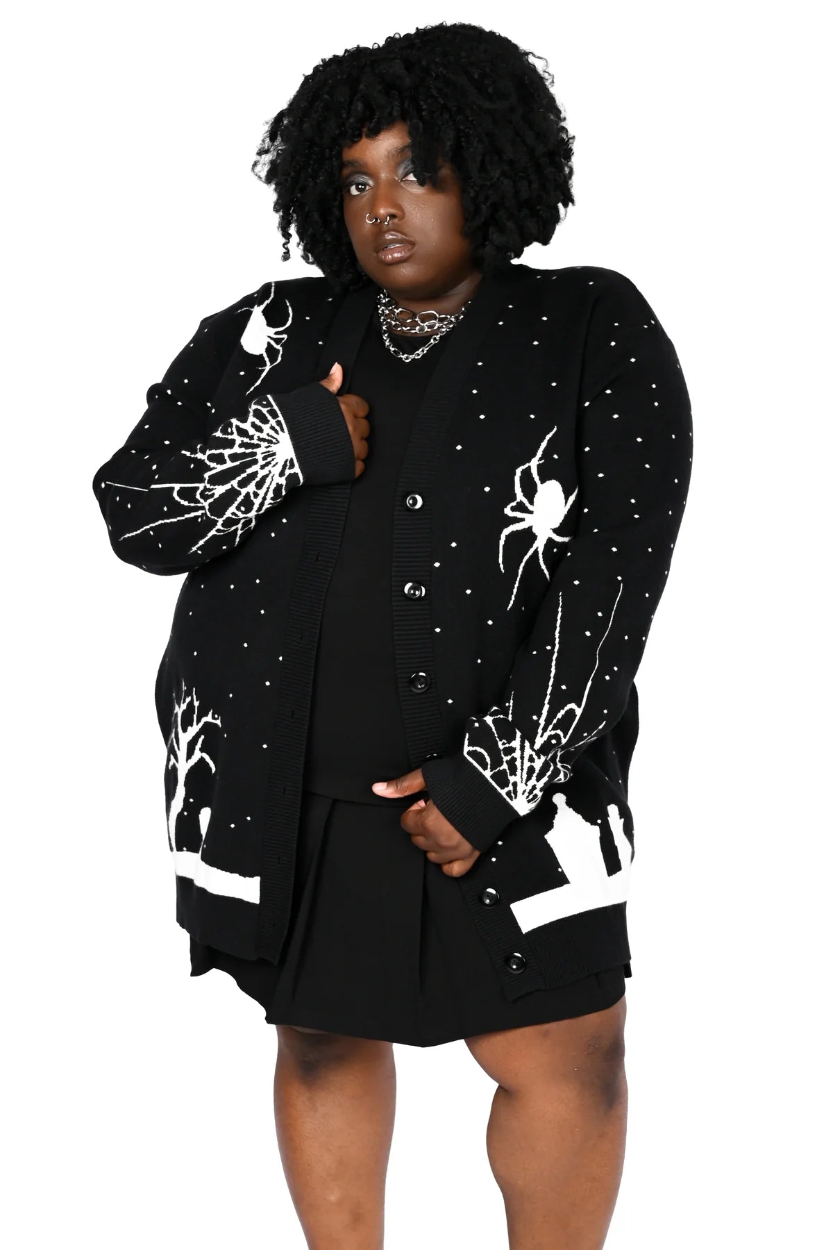 FOXBLOOD Old Burial Ground Cardigan Sweater