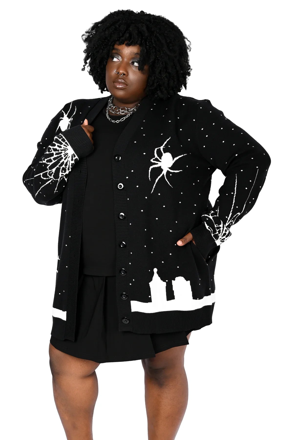 FOXBLOOD Old Burial Ground Cardigan Sweater