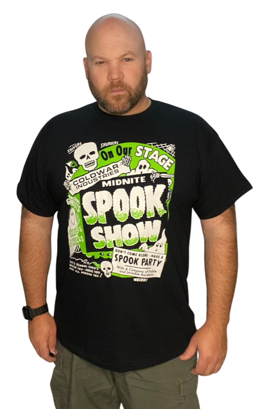 GLOW IN THE DARK SPOOK SHOW T-SHIRT