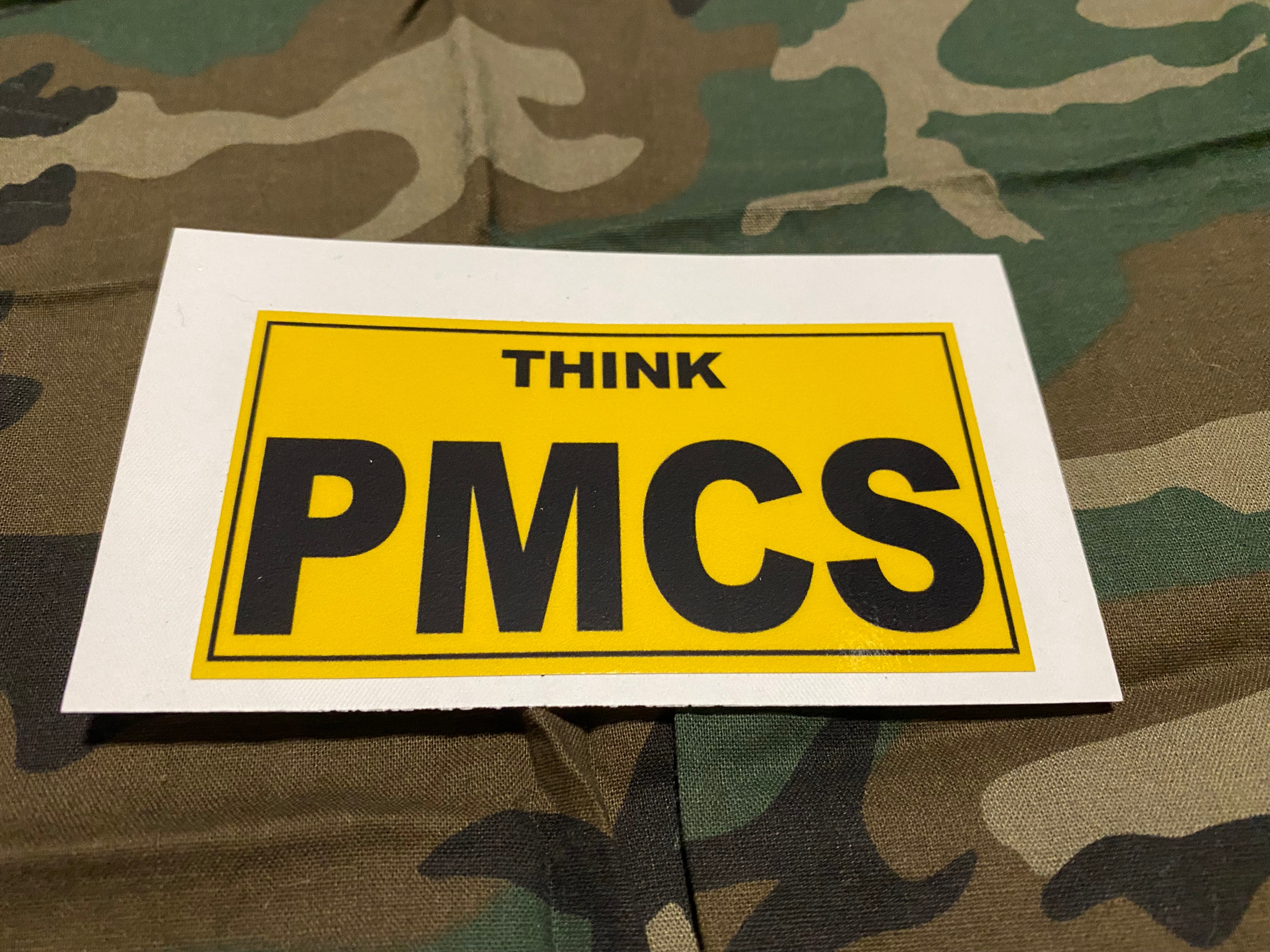 THINK PMCS DECAL – Coldwar Industries